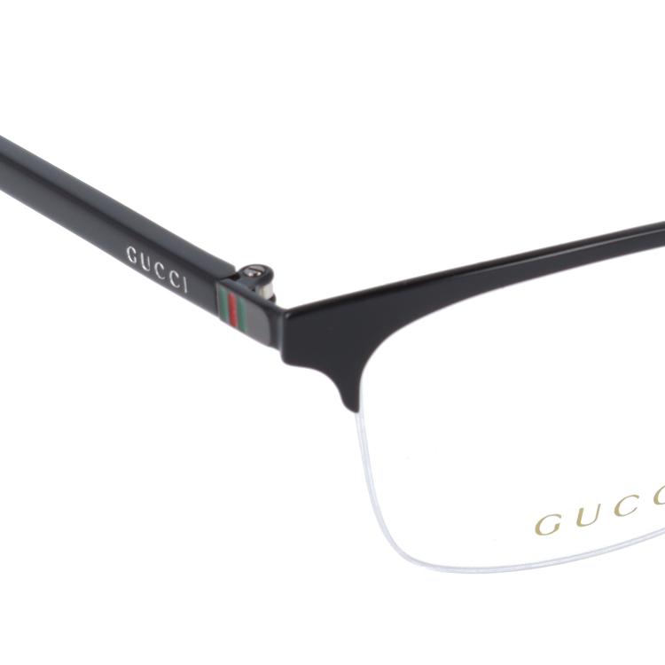 メガネ フレーム グッチ gucci PCメガネ ブルーライトカット 老眼鏡 伊達 ブランド おしゃれ めがね GG0132OJ 001 56 ウェブストライプ プレゼント ギフト_10