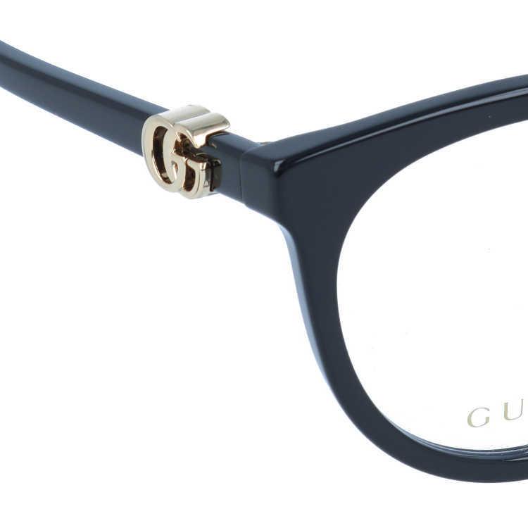 官報 メガネ フレーム グッチ gucci PCメガネ ブルーライトカット 老眼鏡 伊達 ブランド おしゃれ めがね GG1074OA 001 54 キャッツアイ ダブルG イタリア製