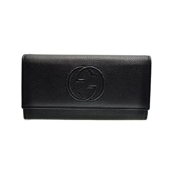 GUCCI（グッチ） サイフ 長財布 282414-A7M0G-1000 ブラック 黒 SOHO