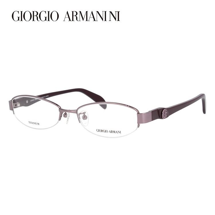 GIORGIO ARMANI メガネ フレーム ハーフリム ジョルジオアルマーニ PC 