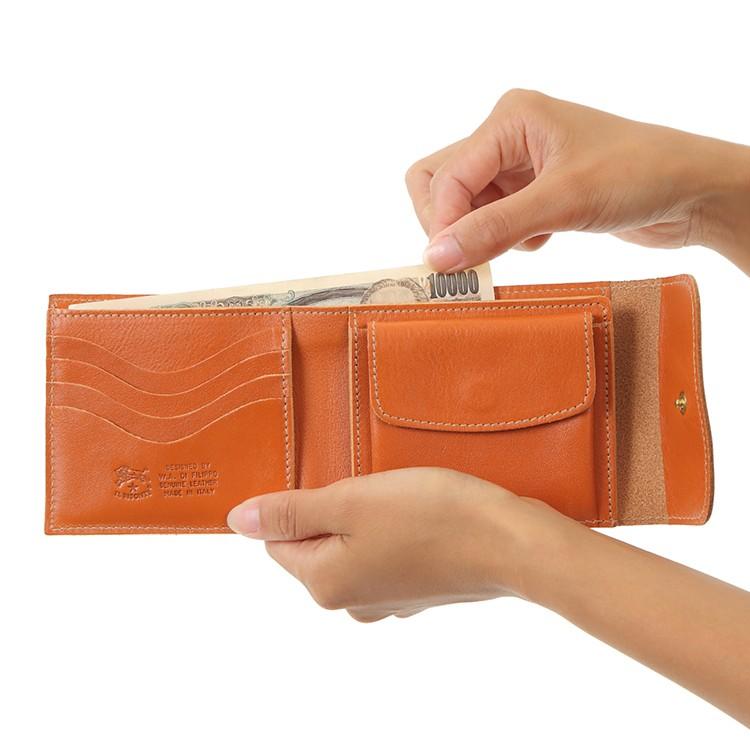 IL BISONTE（イルビゾンテ） 折財布 牛革 メンズ 男性 レディース 女性