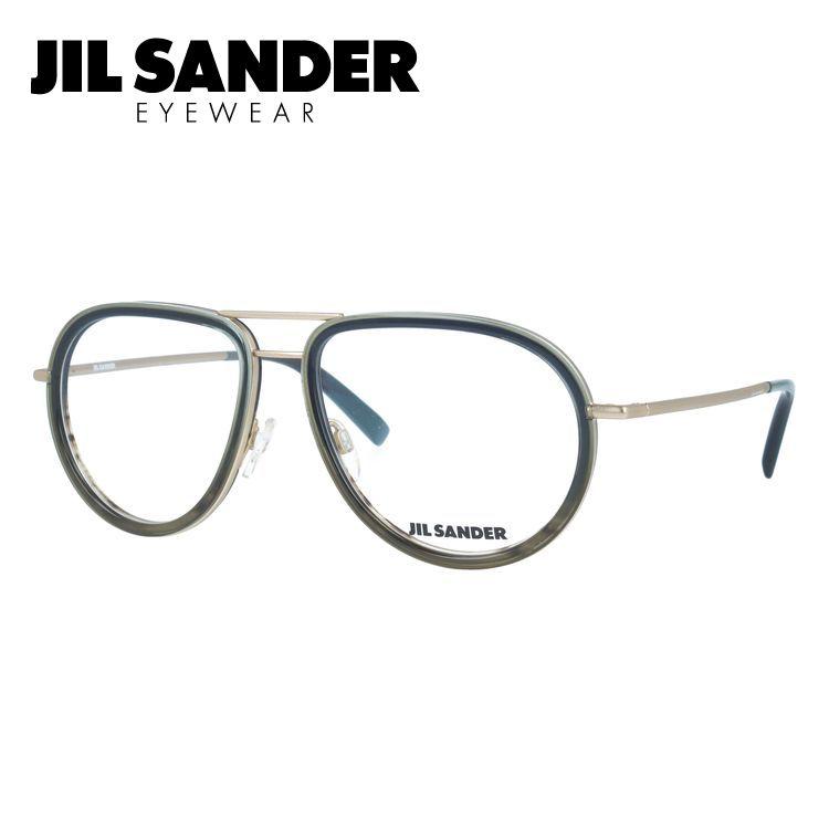 メガネ フレーム ジルサンダー JIL SANDER PCメガネ ブルーライトカット 老眼鏡 伊達 ブランド おしゃれ めがね J2008-C 57 プレゼント ギフト ラッピング無料