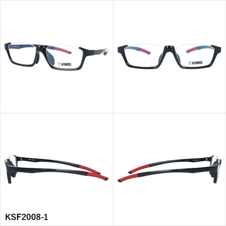 K-SWISS（ケースイス） メガネ フレーム 伊達メガネ 老眼鏡 ブルー