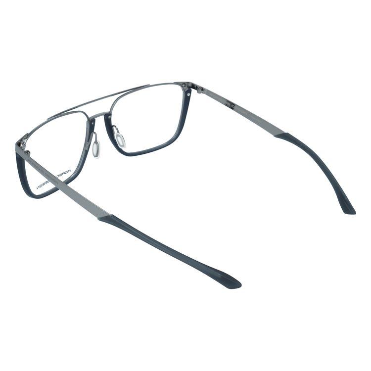 ポルシェデザイン メガネフレーム PCメガネ 老眼鏡 伊達メガネ PORSCHE DESIGN P8388 C 57 ウェリントン ダブルブリッジ メンズ レディース 国内正規品