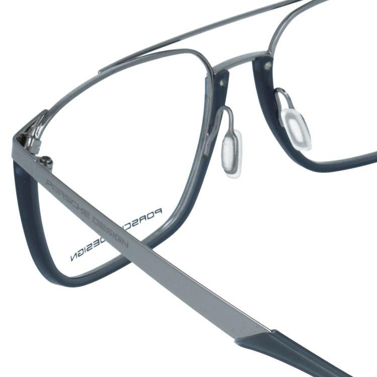 ポルシェデザイン メガネフレーム PCメガネ 老眼鏡 伊達メガネ PORSCHE DESIGN P8388 C 57 ウェリントン ダブルブリッジ メンズ レディース 国内正規品