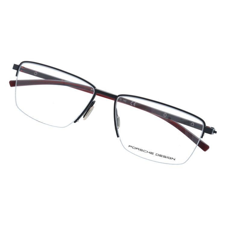 ポルシェデザイン メガネフレーム PCメガネ 老眼鏡 伊達メガネ PORSCHE DESIGN P8399 A 57 スクエア ベヨネッタ ユニセックス メンズ レディース 国内正規品_9