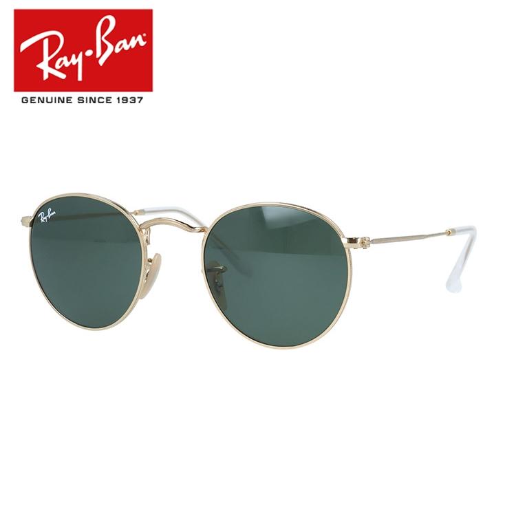 美品RayBanレイバン RB3447ROUND Lラウンドメタル Ray-Ban（レイバン） サングラス RB3447 001 47 ROUND METAL ラウンド