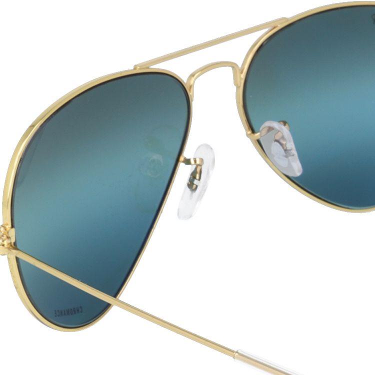 Ray-Ban アビエーター ラージメタル　サングラス ゴールド　ミラー　ブルー Ray-Ban（レイバン） サングラス アビエーターラージメタル 偏光