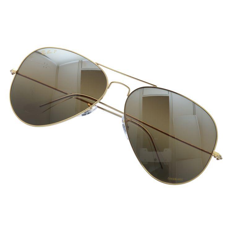 Ray-Ban（レイバン） 偏光サングラス アビエーターラージメタル ミラー 