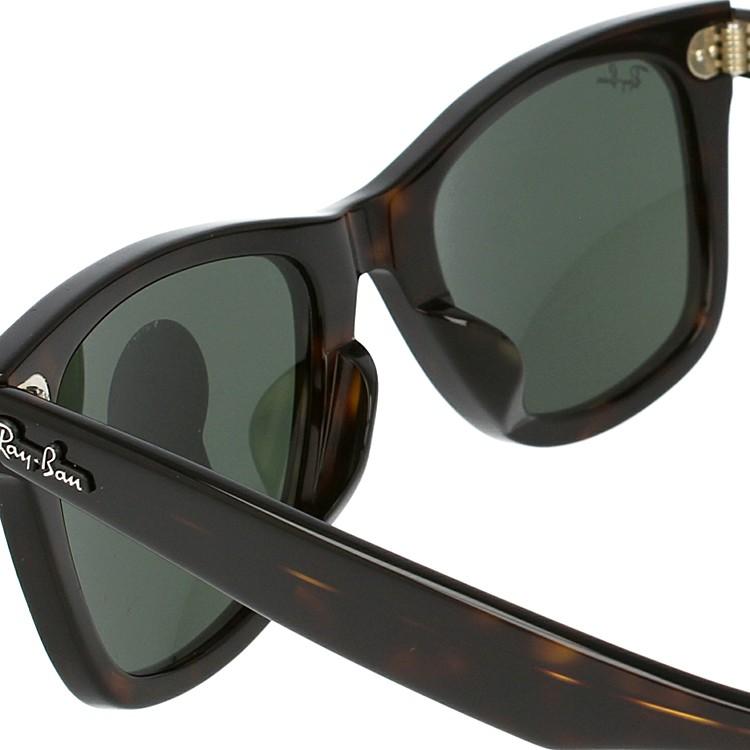 サングラス レイバン rayban ウェイファーラー ウェリントン グリーンクラシックG-15 ブラック ブラウンデミ RB2140F 901 902 52 海外正規品 プレゼント ギフト｜treasureland｜18