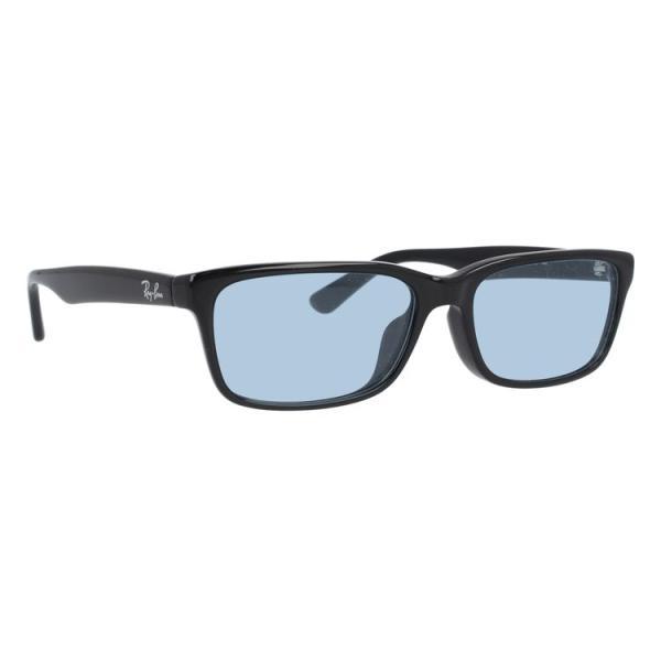 レイバン サングラス ライトブルー ライトカラー オリジナルレンズセット アジアンフィット RX5296D 2000 55 Ray-Ban スクエア プレゼント ギフト 敬老の日｜treasureland｜07