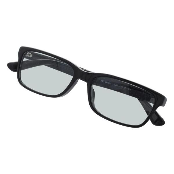 レイバン サングラス ライトスモーク ライトカラー オリジナルレンズセット アジアンフィット RX5296D 2000 55 Ray-Ban スクエア プレゼント ギフト 敬老の日｜treasureland｜08