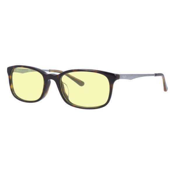 レイバン サングラス ライトイエロー ライトカラー オリジナル レンズセット アジアンフィット  RX5313D 2012 54 Ray-Ban  スクエア 夜間運転用 ドライブ用｜treasureland｜02