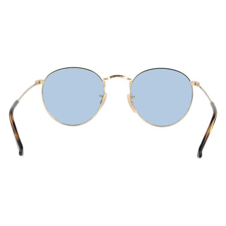 【美品】Ray-Ban サングラス RB3447V 専用ケース付 Ray-Ban（レイバン） サングラス ライトカラーレンズセット ラウンド
