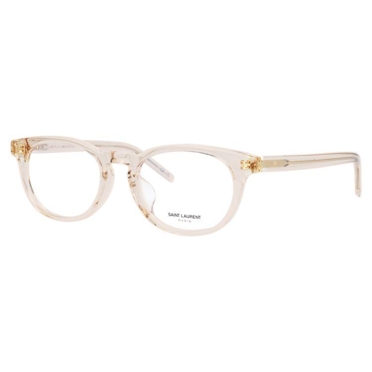 サン・ローラン パリ メガネ フレーム 伊達メガネ 老眼鏡 SAINT LAURENT PARIS SL M123/F 003 51 オーバル イヴ・サンローラン メンズ レディース｜treasureland｜02