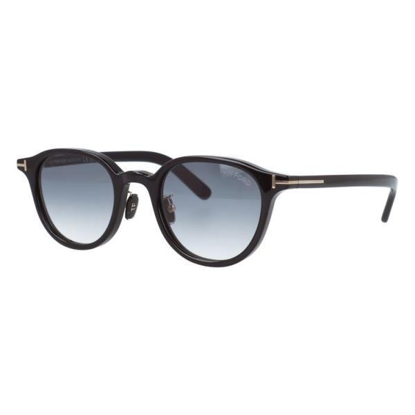 訳あり アウトレット トムフォード サングラス アジアンフィット  TOM FORD FT0977-D 01B 48 （TF0977D 01B 48） ボストン 度付き対応 メンズ レディースの画像