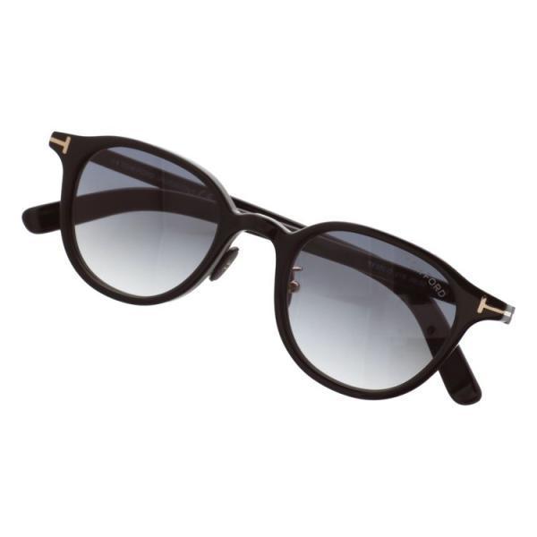 訳あり アウトレット トムフォード サングラス アジアンフィット  TOM FORD FT0977-D 01B 48 （TF0977D 01B 48） ボストン 度付き対応 メンズ レディースの画像