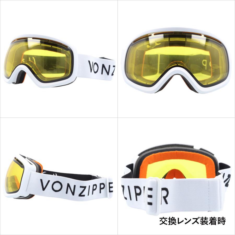 ボンジッパー ゴーグル スキーゴーグル レディース スノーボード スノボ スキー ミラーレンズ スカイラボ VONZIPPER SKYLAB GMSNLSKY WFC UVカット_7