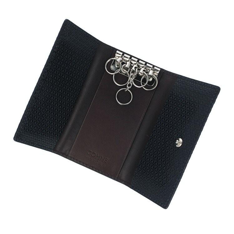 キーケース メンズ 男性 本革 日本製 牛革 M1301-19A 型押し