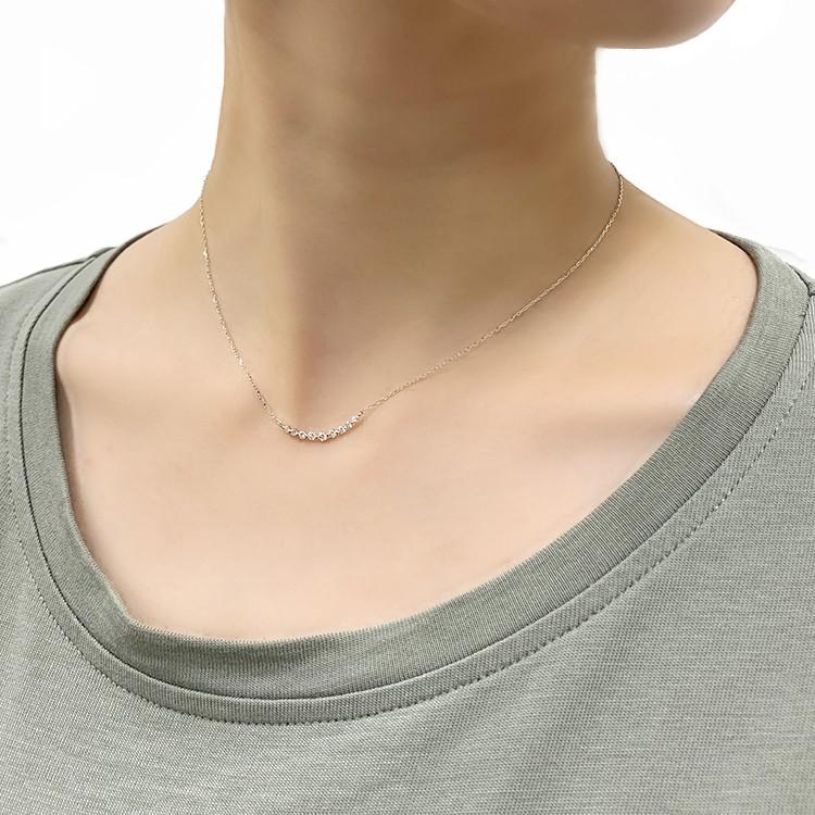 レディース 女性 ダイアモンドネックレス 6EAU4215810-KI イエローゴールド 6EAU4215820-KI ピンクゴールド 6ETU4512360-KI ホワイトゴールド 天然石 プレゼントの画像