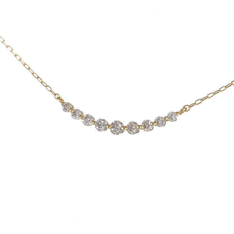 レディース 女性 ダイアモンドネックレス 6EAU4215810-KI イエローゴールド 6EAU4215820-KI ピンクゴールド 6ETU4512360-KI ホワイトゴールド 天然石 プレゼントの画像