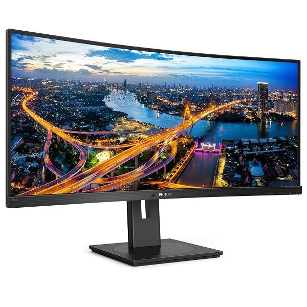 送料無料 PHILIPS 液晶ディスプレイ 34型/3440×1440/HDMI、DisplayPort、USBType-C/ブラック/スピーカー:あり/5年間フル保証 346B1C/11 【OC8997120818】(32683円)