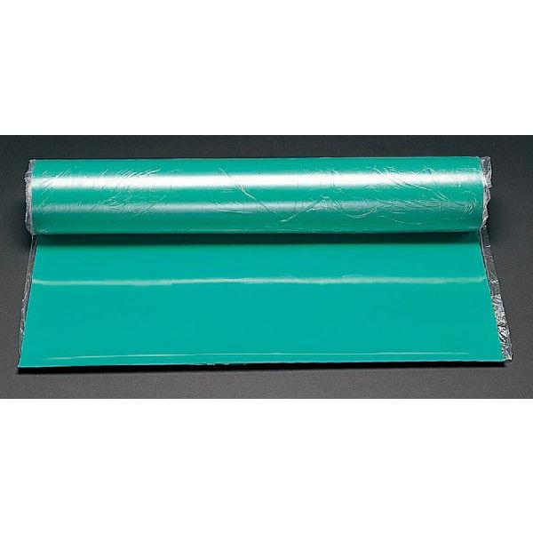 さしこちゃん 専門通販 エスコ EA997RB-205G 1.0x5.0m/2.0mm ゴムシート(グリーン