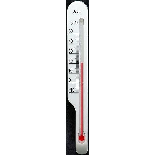 シンワ 地温用温度計 O-2 ホワイト スリーブパック 72622
