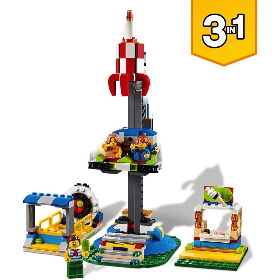 レゴ(LEGO) クリエイター 遊園地のスペースライド 31095 ブロック おもちゃ 女の子 男の子｜treasureworld｜06