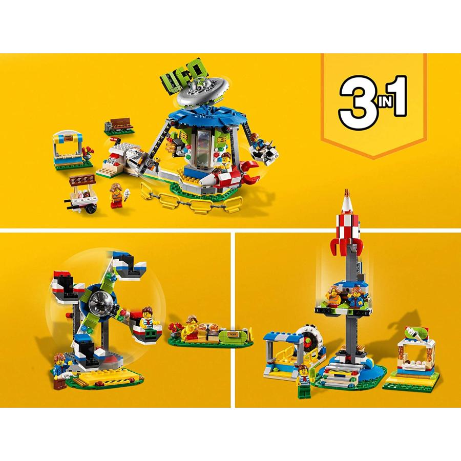 レゴ(LEGO) クリエイター 遊園地のスペースライド 31095 ブロック おもちゃ 女の子 男の子｜treasureworld｜07