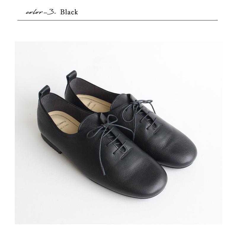 t*z様 新品OLIVIER MASSON ブラックレースアップシューズ ファッチャーモ公式 日本製 lacci ラッチ ソフトレザー レースアップ