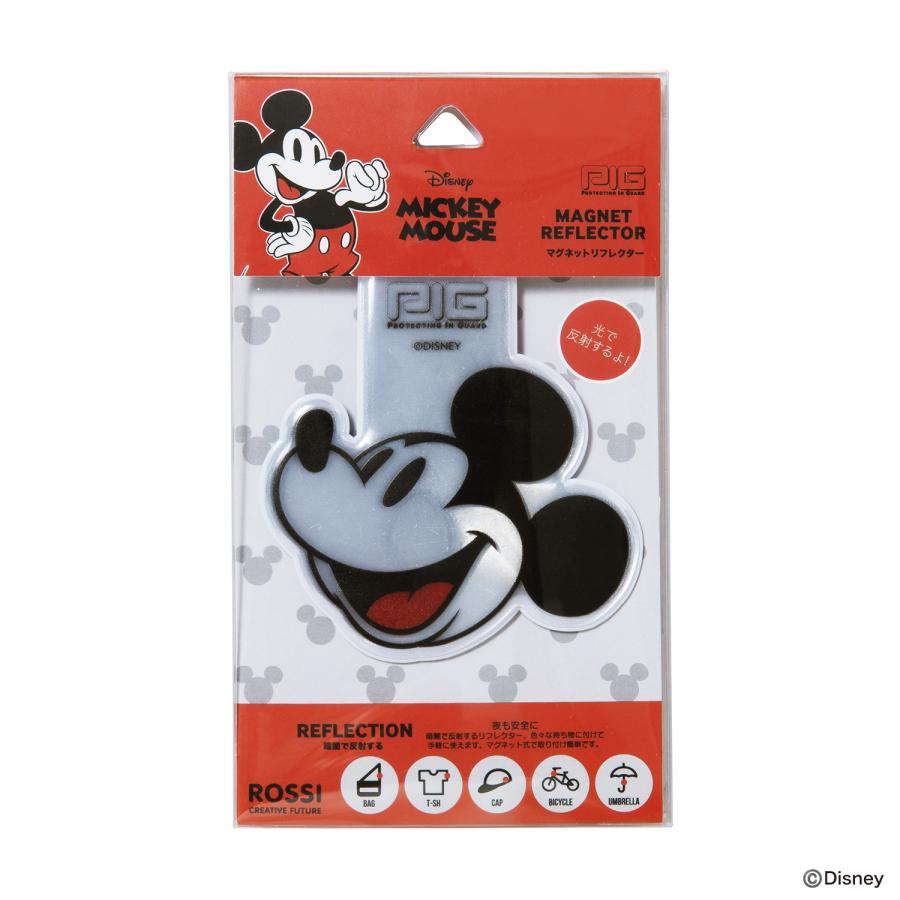 バズライトイヤーミッキーロゴリフレクター ミッキー＆フレンズ [PIG] DISNEY デザイン MAGNET REFLECTOR