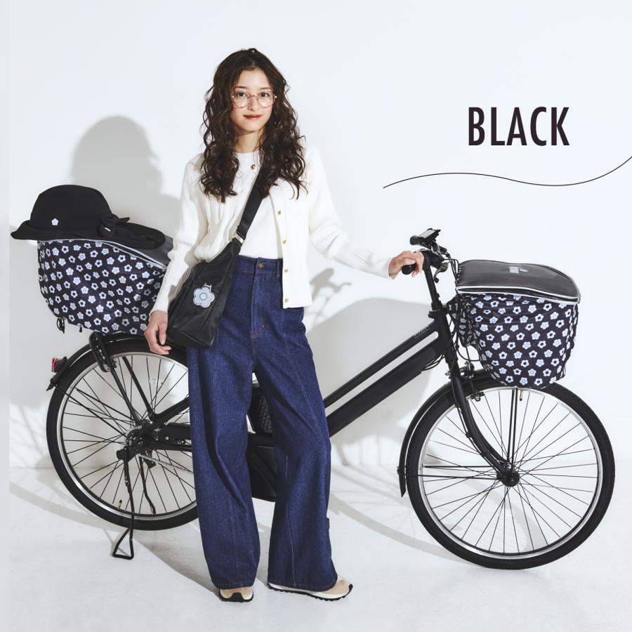 PIG] MARY QUANT デザイン BASKET COVER マリークワント 自転車用