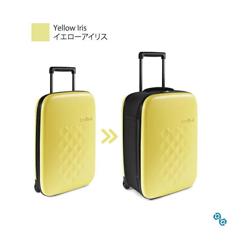 Rollink ローリンク FLEX フォーダブルスーツケース 40L ローズ Rollink Rollink（ローリンク）FLEX フォーダブルスーツケース