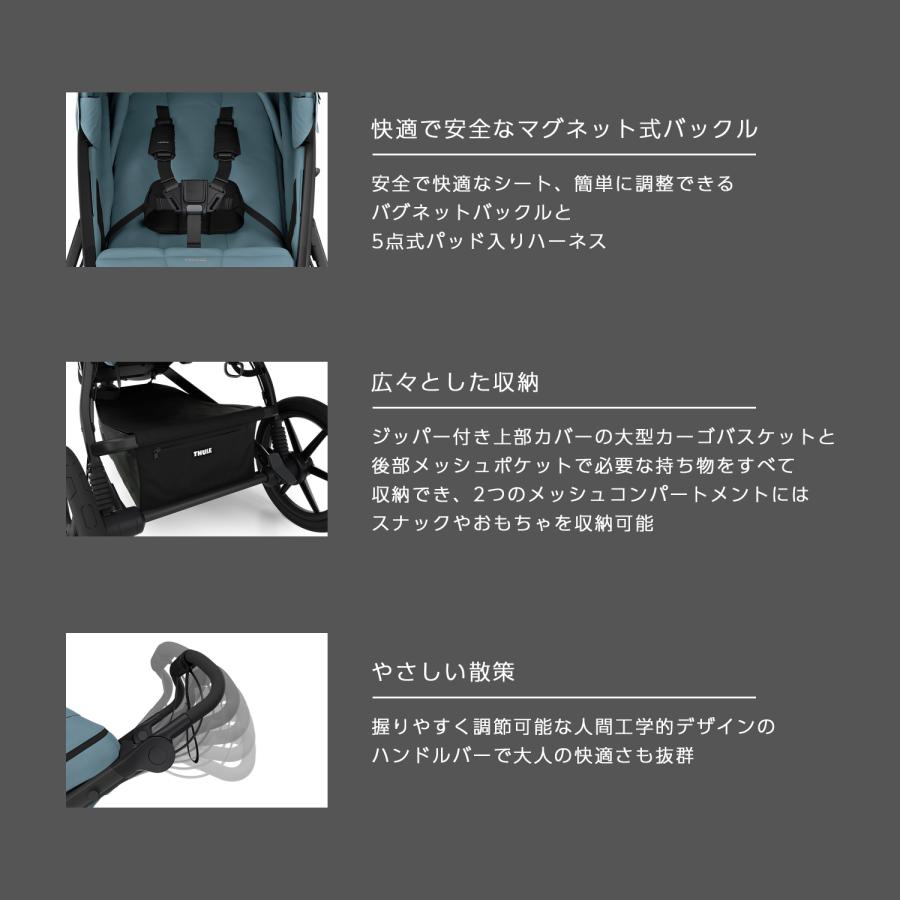 Thule Urban Glide 【ブラック、グリーン6月末予定予約受付中】【正規
