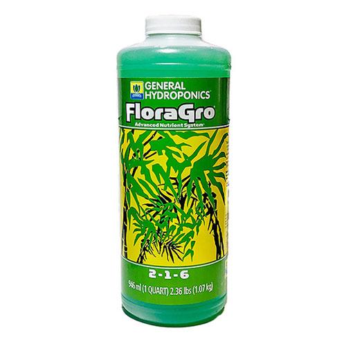 水耕栽培肥料 液体肥料 GH フローラ GRO (946ml) | 