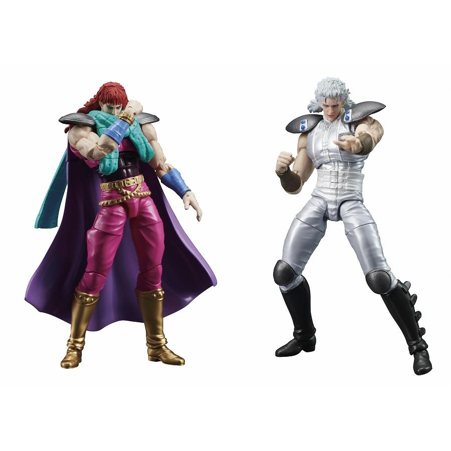 北斗の拳』ユダと白髪と化した姿のレイが可動フィギュア