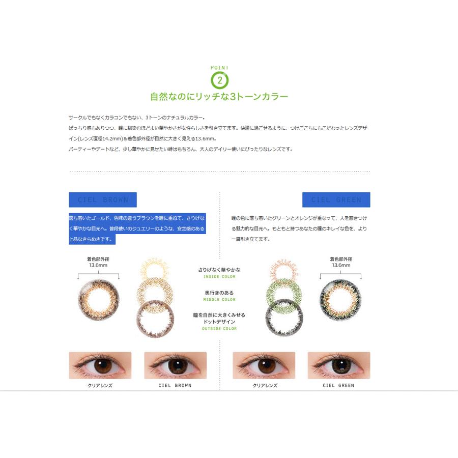 ネオサイトワンデーシエルUVトーリック（10枚入）6箱セット アイレ 1日交換 ワンデー 1day コンタクト レンズ 乱視用 送料無料 | Ciel UV | 05