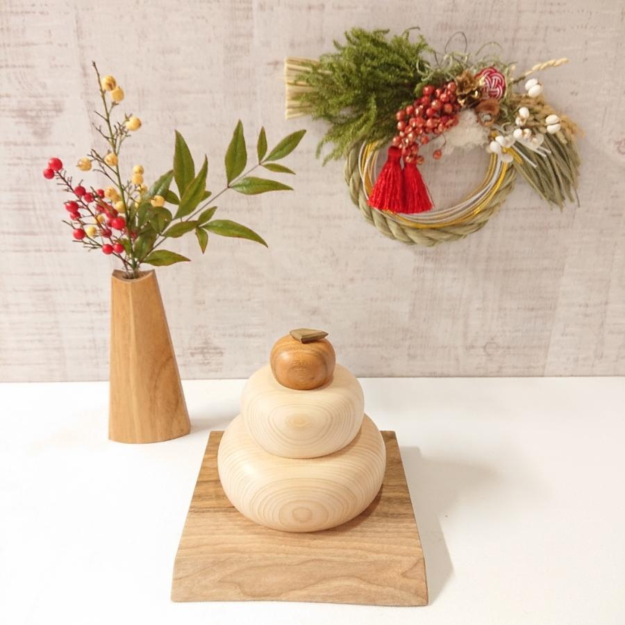 鏡餅 木製 中川政七商店 木製鏡餅飾り の通販 日本製 鏡餅 鏡もち 木製