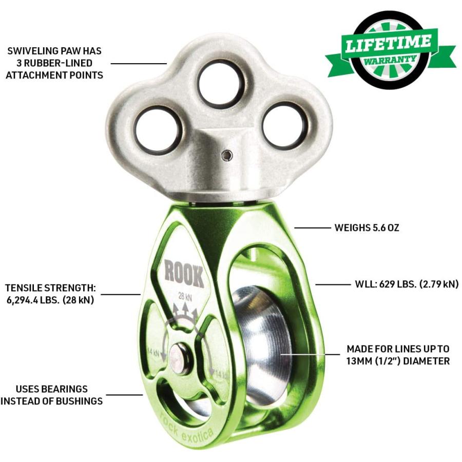 Notch Rook Pulley ノッチ ルック プーリー スイベル ツリーケア 