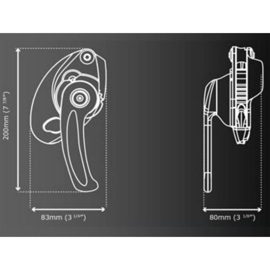 ISC D4 Work Descender ディセンダー 下降器具 RP880A1.3 : TREE GEAR