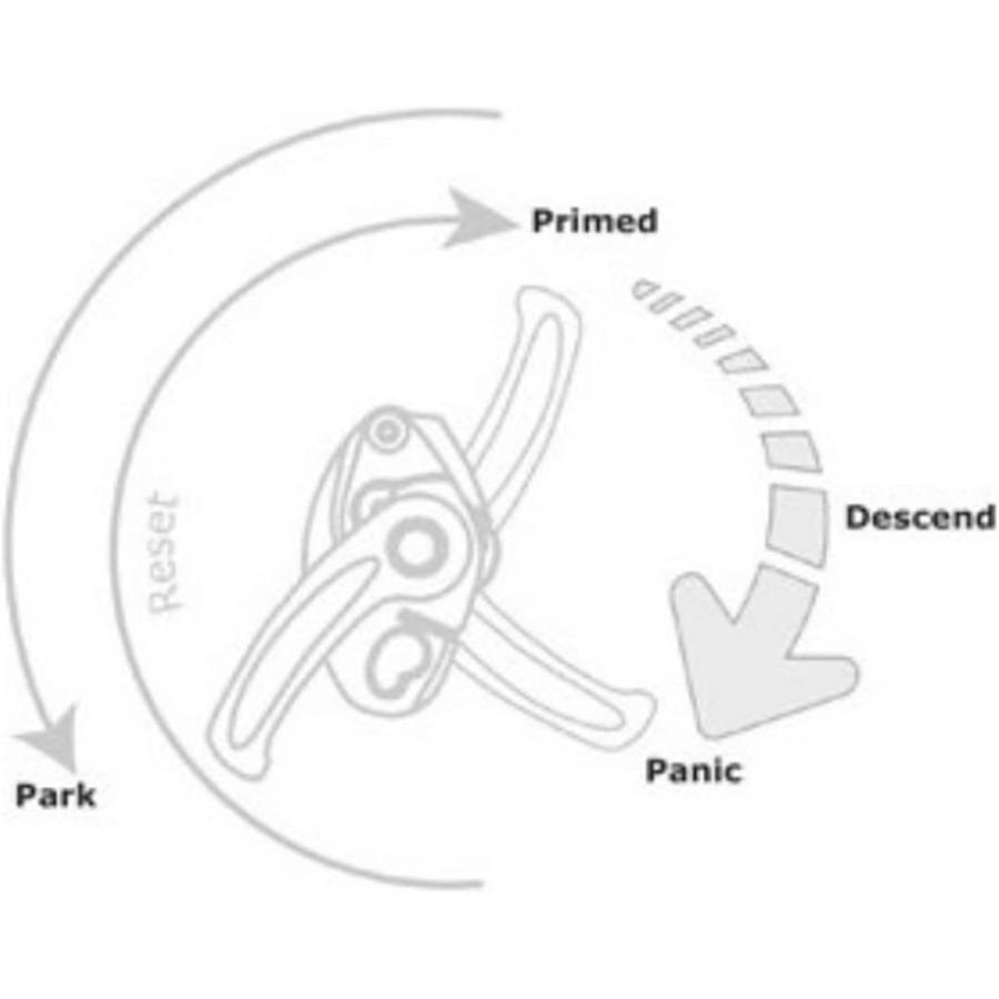 ISC D4 Work Descender ディセンダー 下降器具 RP880A1.3 : TREE GEAR