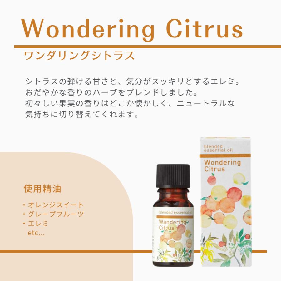 生活の木 公式 ブレンドエッセンシャルオイル ワンダリングシトラス
