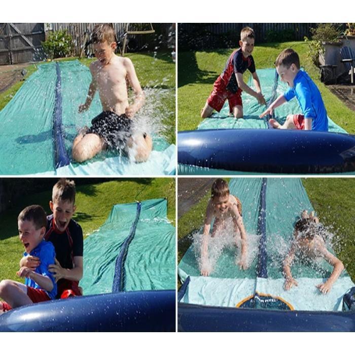 アンド スライド スリップ ウォータースライド サーフィン スライダー 子供用 家庭用 水遊び プール ビニールプール エアー遊具 