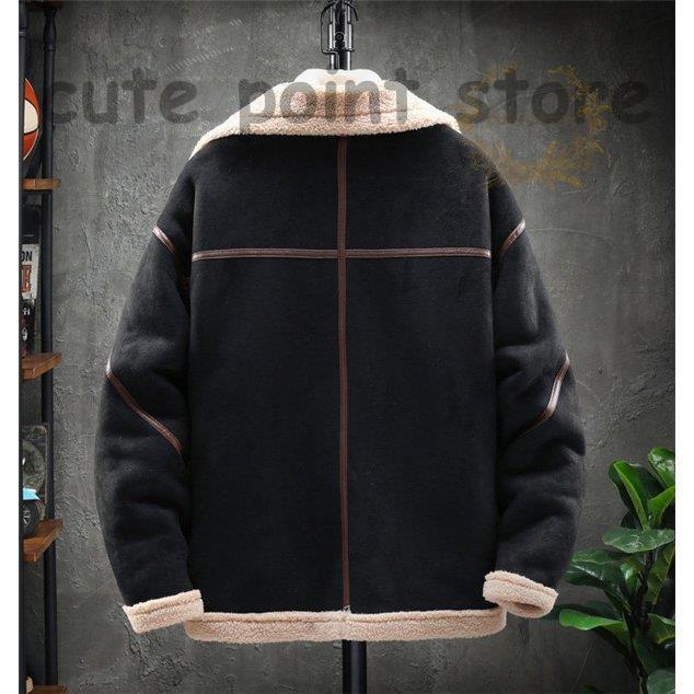 ムートンジャケット メンズ ムートンコート ジャケット ブルゾン コート 裏起毛 裏ボア 厚手ジャケット あったか 防寒 防風 大きいサイズ 厚手 ムートンジャケット メンズ ムートンコート ジャケット ブルゾン コート 裏起毛 裏ボア 厚手ジャケット あったか 防寒 防風 大きいサイズ 厚手