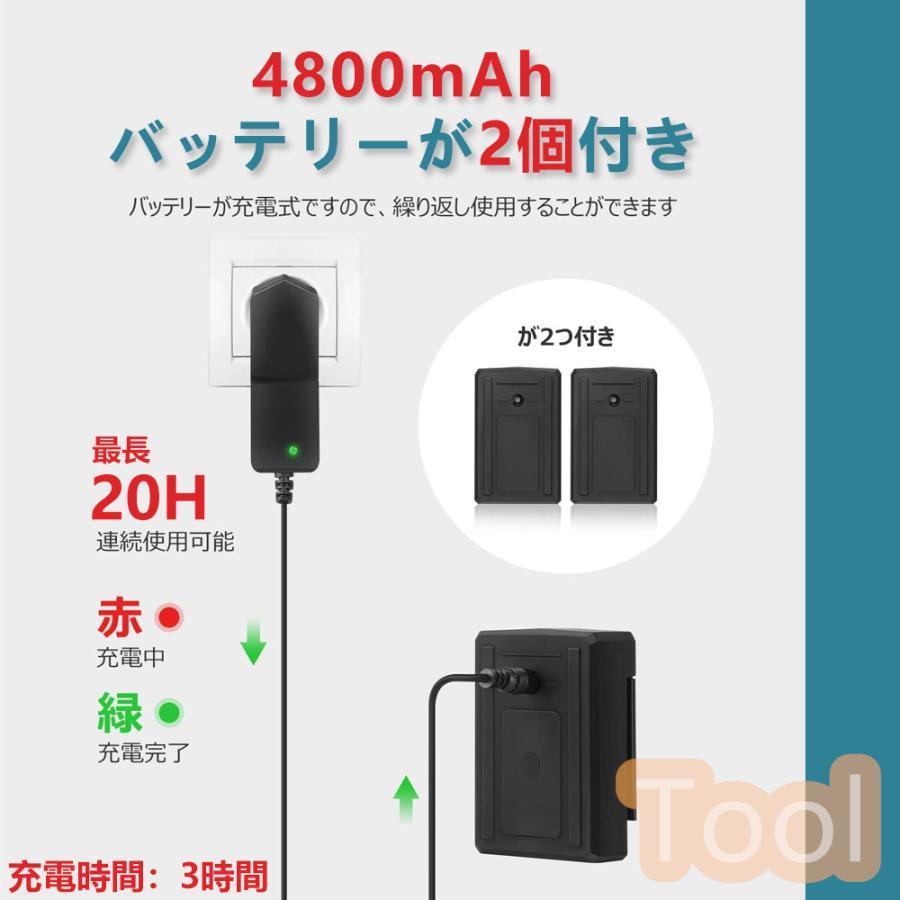 レーザー墨出し器 水平器 4x360°グリーンレーザー 16ライン 高輝度 25メートル作業範囲 レーザーレベル 自動補正 360°回転台 屋内屋外兼用 IP65防塵防水｜treevillage3｜11