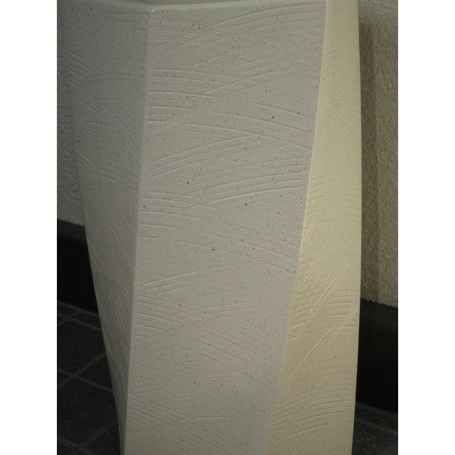 しがらき焼 白ひねり六角 傘立て 陶器 白 しがらき焼き 信楽焼き 信楽焼 傘立 かさ立て かさたて 花器 日本製 新築 お祝い 送料無料(沖縄除外) |  | 06