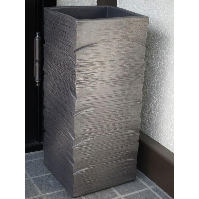 しがらき焼 黒窯変さざ波 傘立て 陶器 黒 しがらき焼き 信楽焼き 信楽焼 傘立 かさ立て かさたて 花器 日本製 新築 お祝い 送料無料(沖縄除外) | 