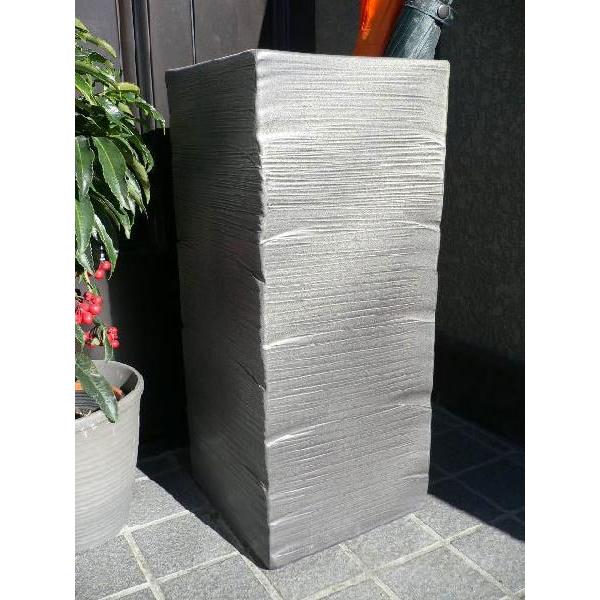 しがらき焼 黒窯変さざ波 傘立て 陶器 黒 しがらき焼き 信楽焼き 信楽焼 傘立 かさ立て かさたて 花器 日本製 新築 お祝い 送料無料(沖縄除外) |  | 03