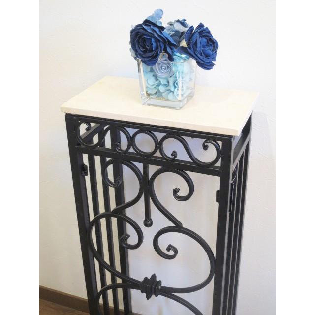 コンソールテーブル アイアンフレーム ミニサイズ 大理石 玄関 インテリア 送料無料(沖縄除外) |  | 01